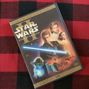 Star Wars attack of the clones DVD